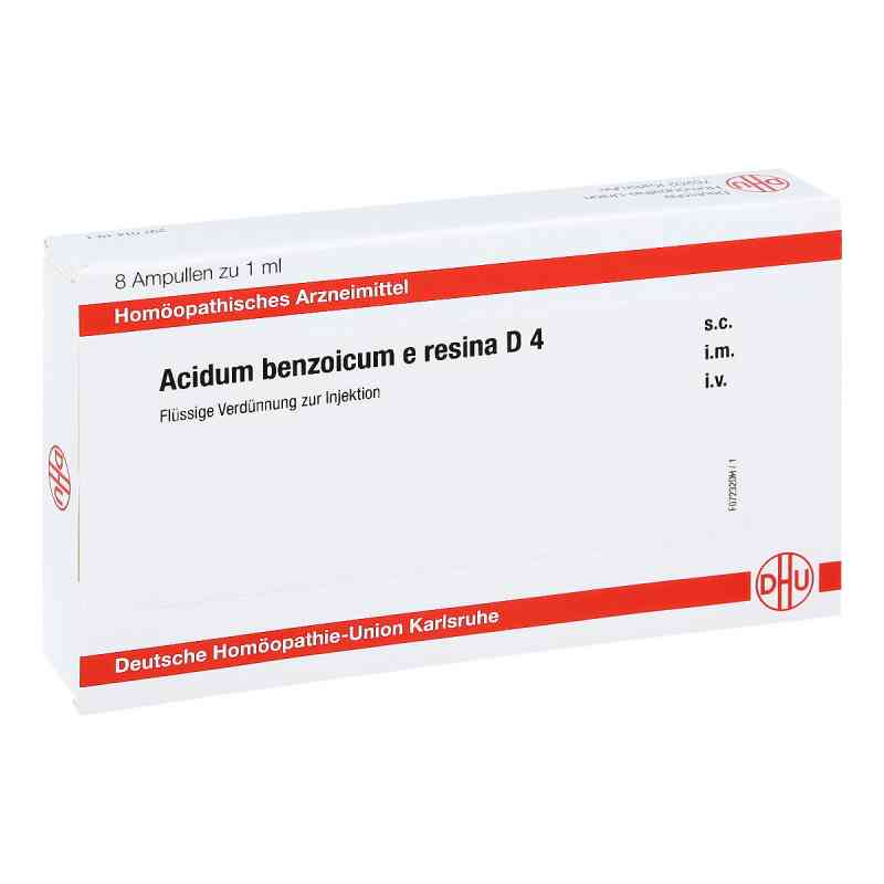 Acidum Benzoicum E Resina D4 Ampullen 8X1 ml von DHU-Arzneimittel GmbH & Co. KG PZN 11703638