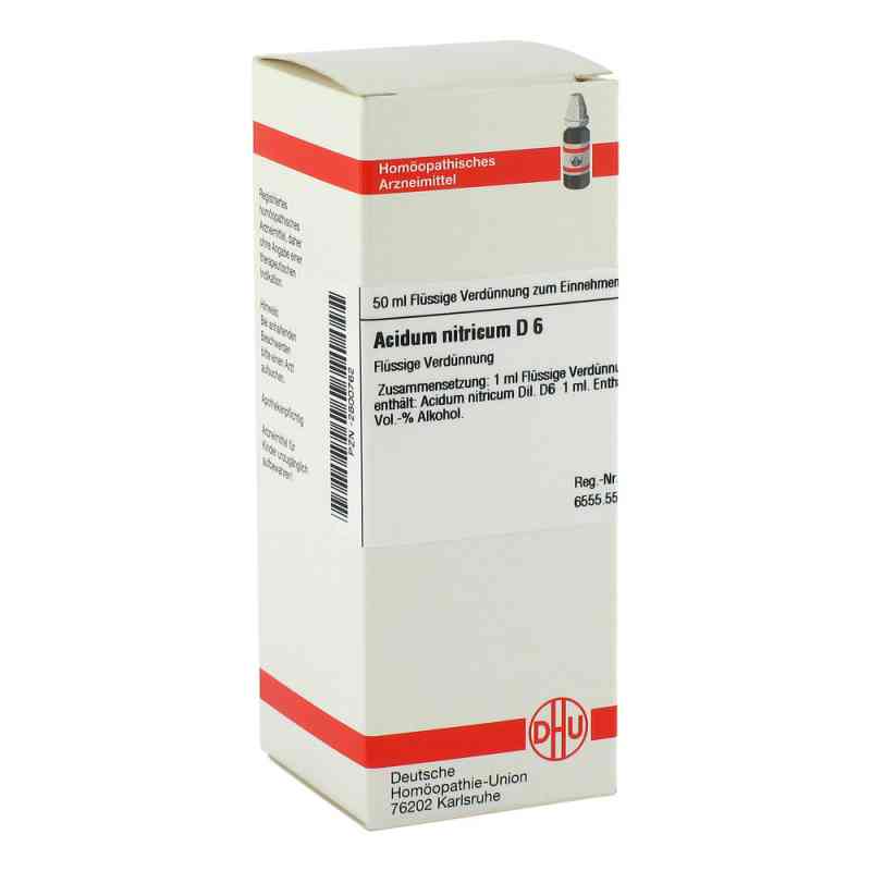 Acidum Nitricum D6 Dilution 50 ml von DHU-Arzneimittel GmbH & Co. KG PZN 02800762
