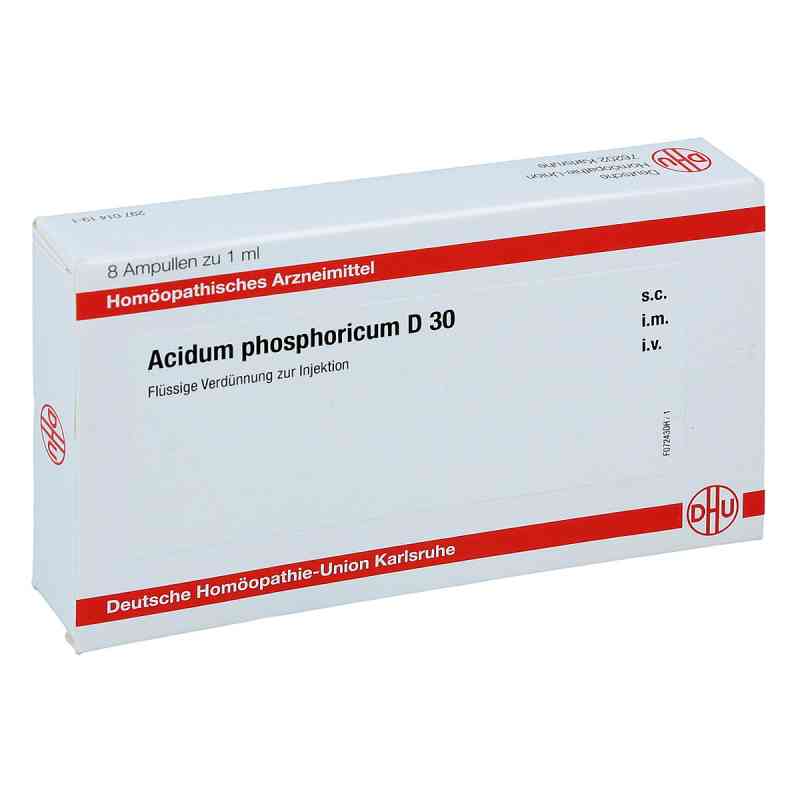 Acidum Phosphoricum D30 Ampullen 8X1 ml von DHU-Arzneimittel GmbH & Co. KG PZN 11703762