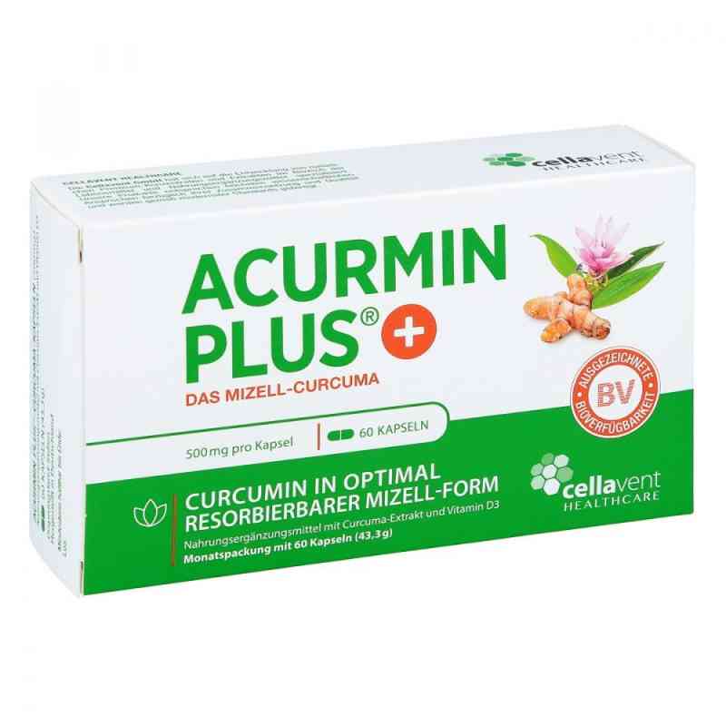 Acurmin Plus Das Mizell-curcuma Weichkapseln 60 stk von Cellavent Healthcare GmbH PZN 11875285