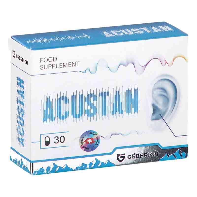 Acustan Kapseln Ch 30 stk von Geberich Oü PZN 20632771
