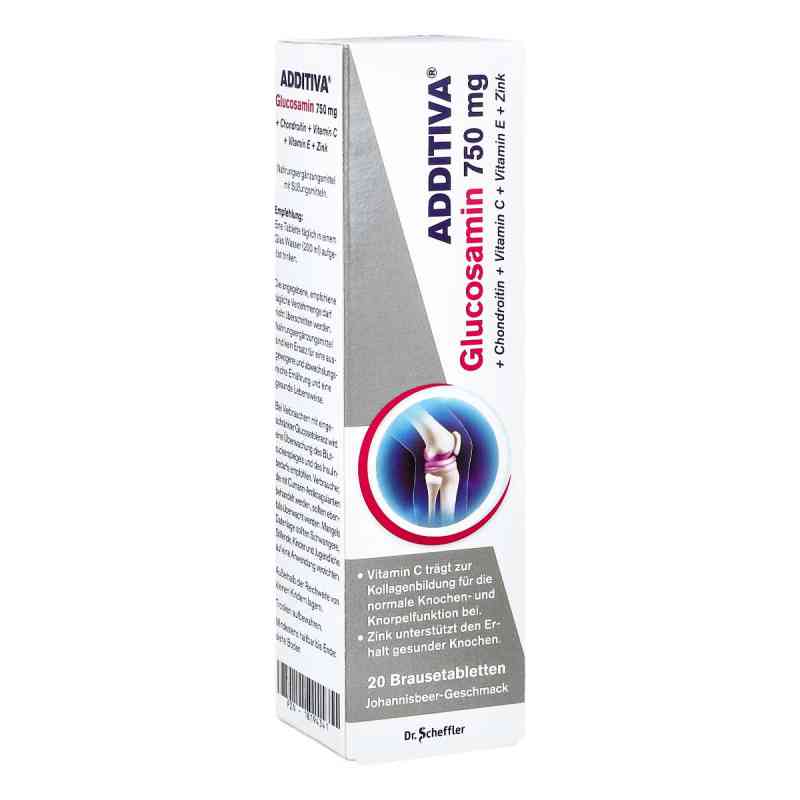 Additiva Glucosamin 750 mg Brausetabletten 20 stk von Dr.B.Scheffler Nachf. GmbH & Co. KG PZN 18194341