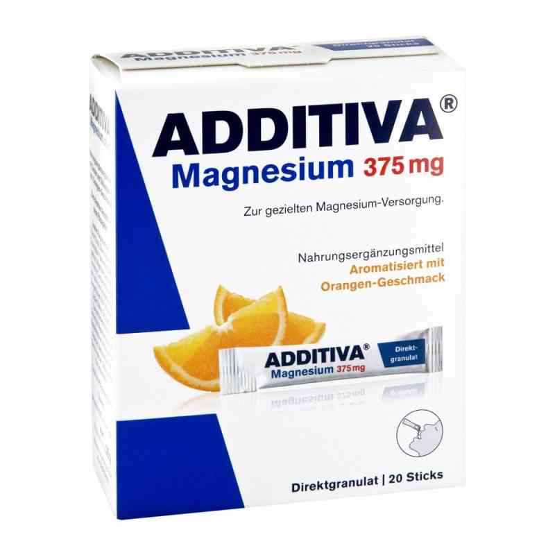 Additiva Magnesium 375 mg Sticks Orange 20 stk von Dr.B.Scheffler Nachf. GmbH & Co. PZN 10946706