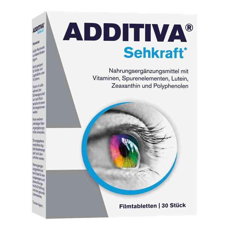 Additiva Sehkraft Filmtabletten 30 stk von Dr.B.Scheffler Nachf. GmbH & Co. KG PZN 18361715