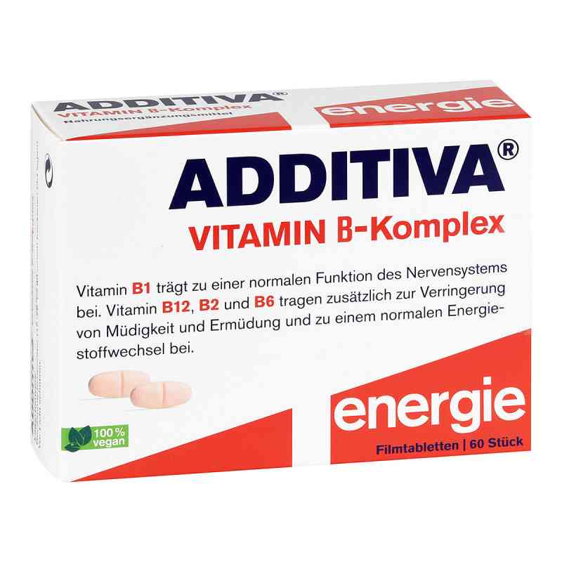 Additiva Vitamin B-komplex Filmtabletten 60 stk von Dr.B.Scheffler Nachf. GmbH & Co. PZN 15782103