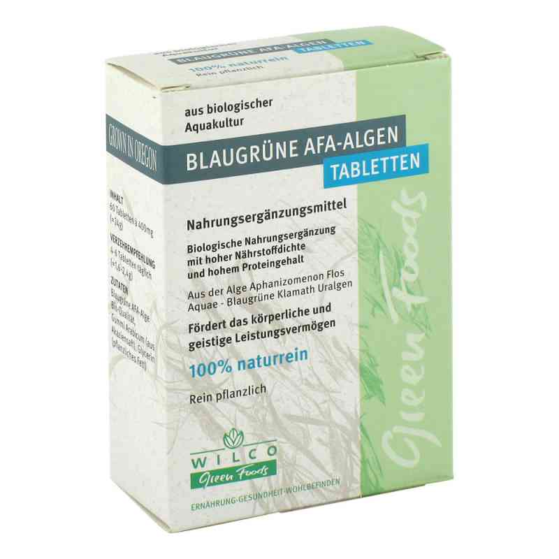 Afa Alge 400 mg blaugrün Tabletten 60 stk von WILCO GmbH PZN 00548844