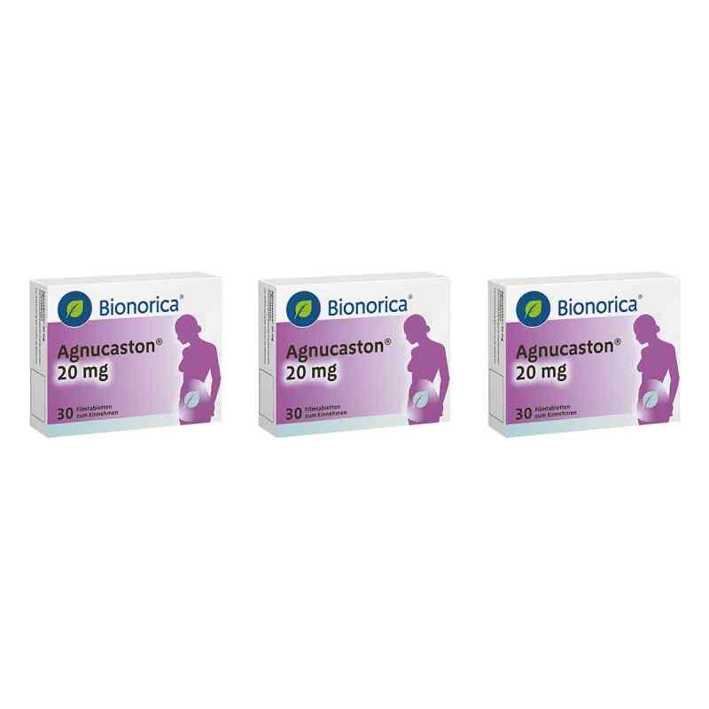 Agnucaston 20 mg Filmtabletten 3x30 stk von Bionorica SE PZN 08106372