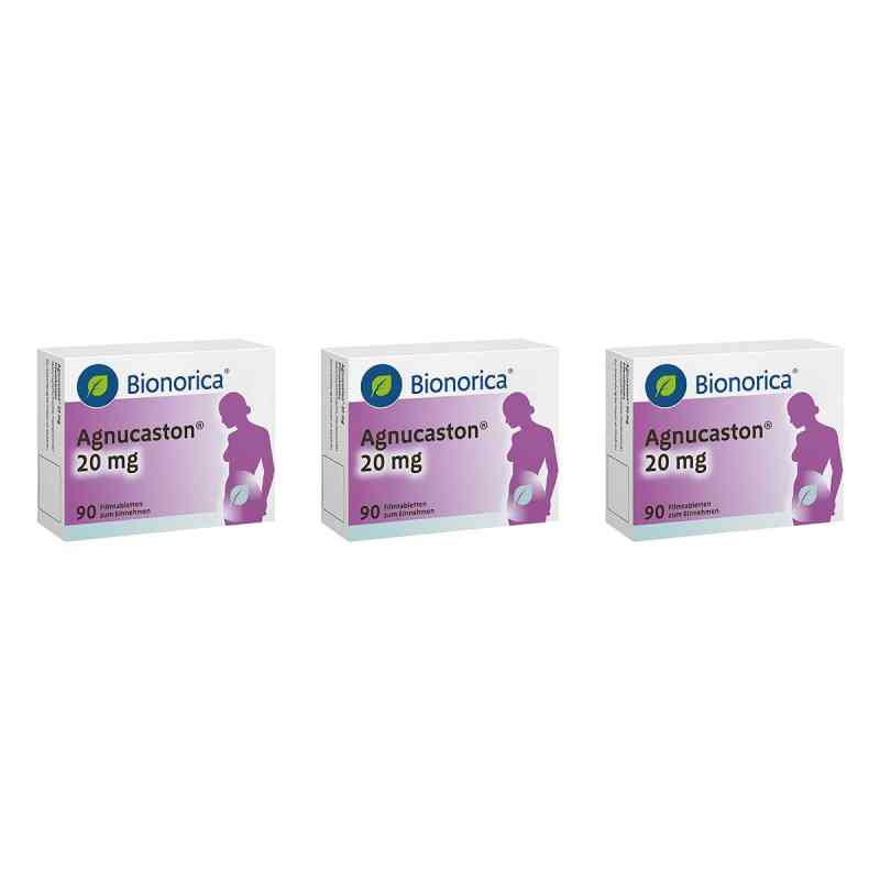 Agnucaston 20 mg Filmtabletten 3x90 stk von Bionorica SE PZN 08106378