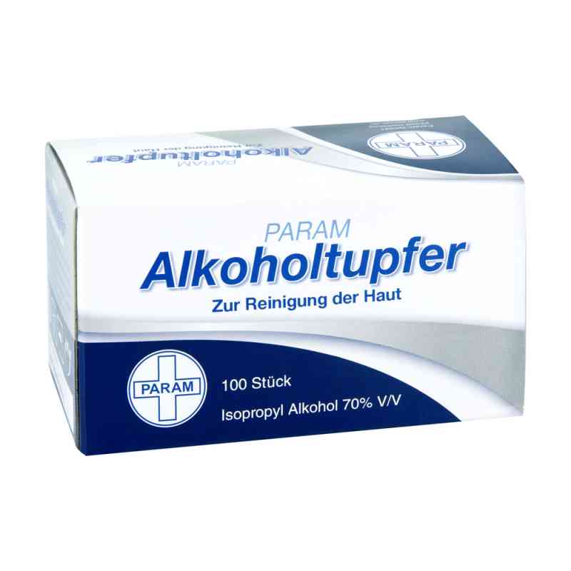 Alkoholtupfer Param 100 stk von Param GmbH PZN 00366729