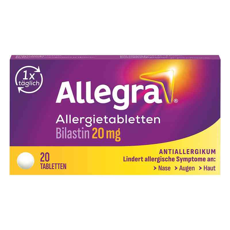 Allegra - schnell bei Heuschnupfen & ganzjährigen Allergien  20 stk von A. Nattermann & Cie GmbH PZN 18113489