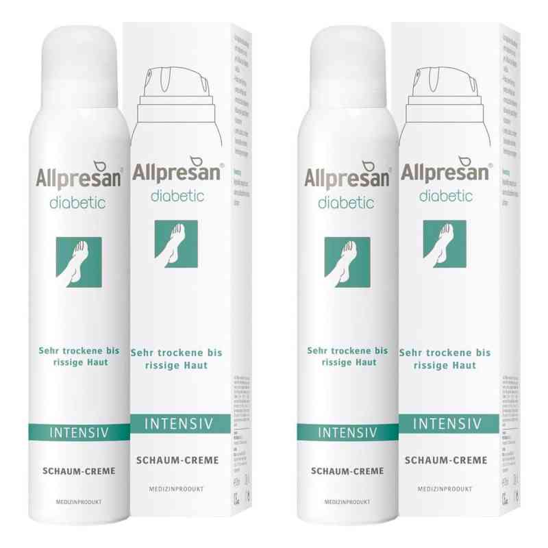 Allpresan Diabetic Fuß Intensiv Schaum 2x200 ml von Neubourg Skin Care GmbH PZN 08104903