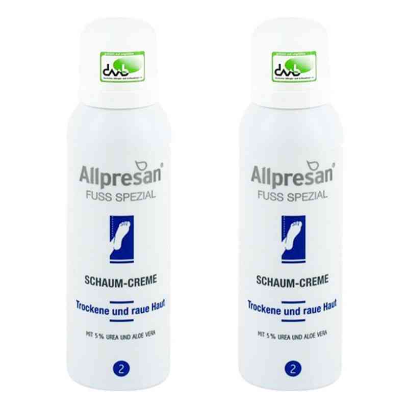 Allpresan Fuß Spezial Nummer 2 Trockene Haut Schaum 2x125 ml von Neubourg Skin Care GmbH PZN 08104902