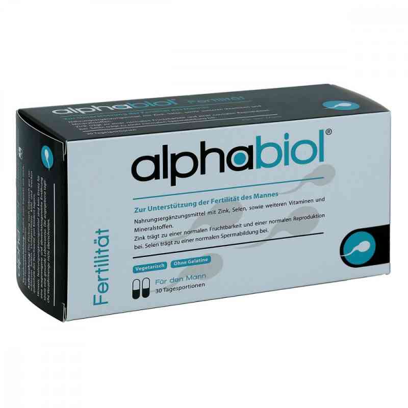 Alphabiol Fertilität für den Mann Kapseln 60 stk von NanoRepro AG PZN 10311876