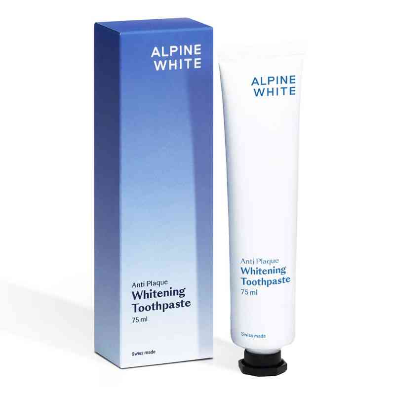 Alpine White Whitening Toothpaste Anti-Plaque 75 ml von Cobea GmbH PZN 20597164