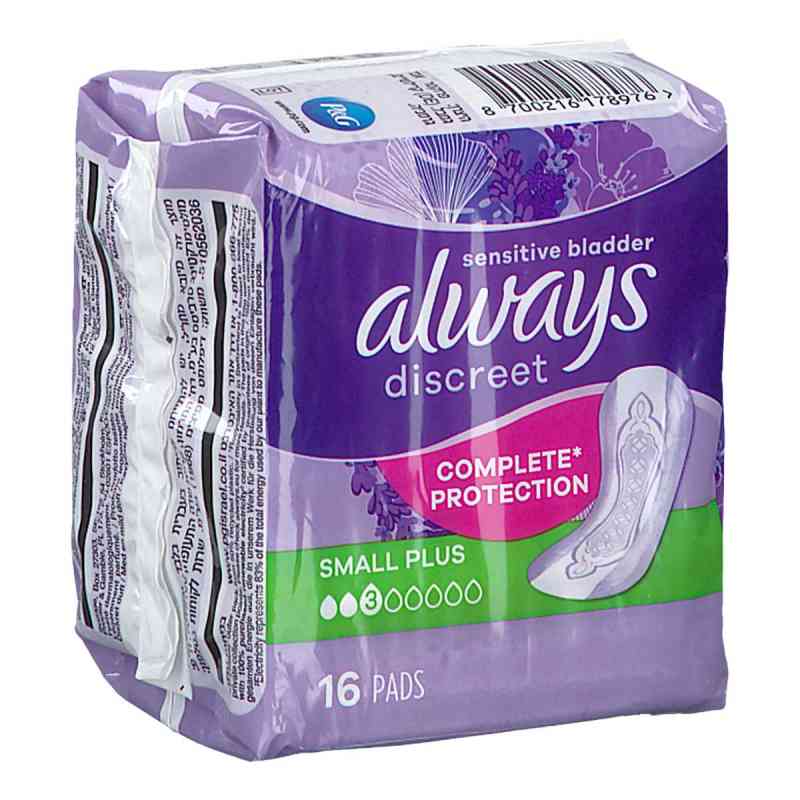 Always discreet Inkontinenz Binden small plus 16 stk von Halajot Einkaufs OHG PZN 11642753