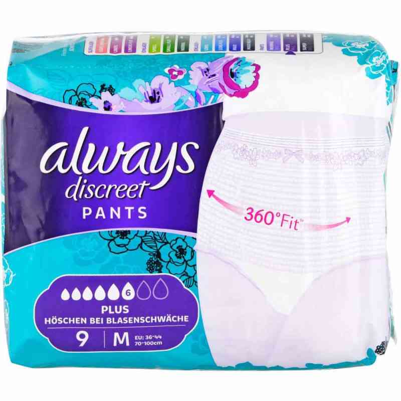 Always discreet Inkontinenz Pants plus medium 9 stk von Halajot Einkaufs OHG PZN 11642807