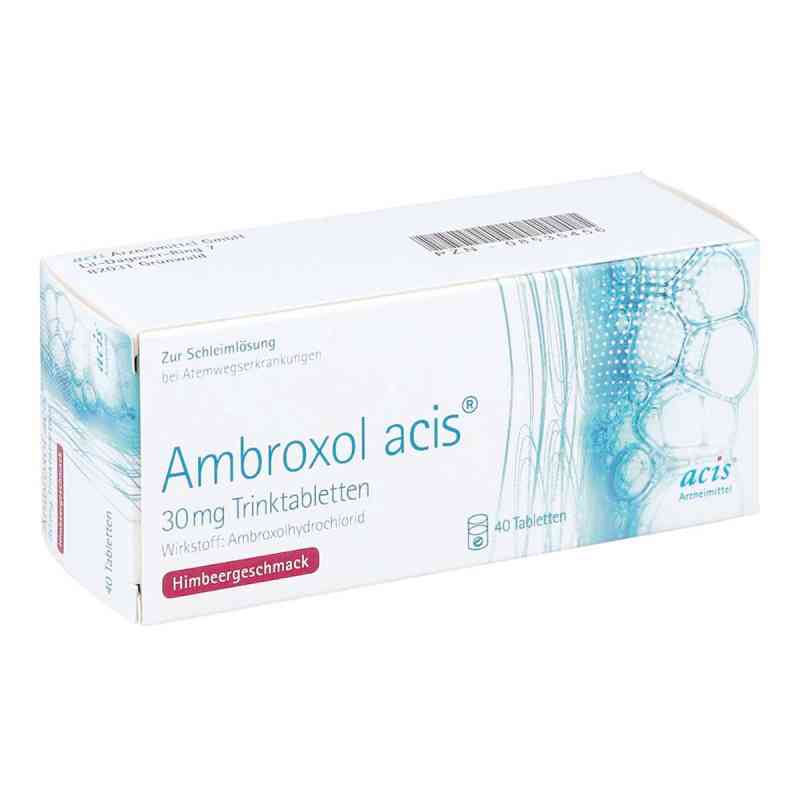 Ambroxol acis 30mg Trinktabletten 40 stk von acis Arzneimittel GmbH PZN 08535456