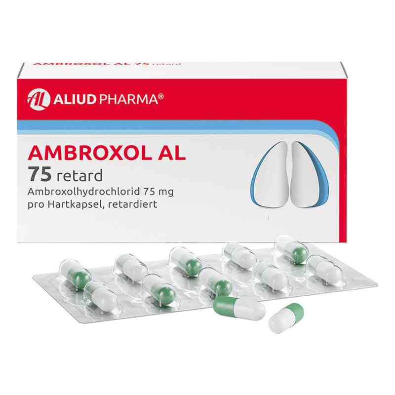 Ambroxol AL 75 retard bei Husten (Schleimlöser) 20 stk von ALIUD Pharma GmbH PZN 04751565