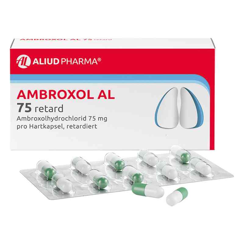 Ambroxol AL 75 retard bei Husten (Schleimlöser) 50 stk von ALIUD Pharma GmbH PZN 04751571
