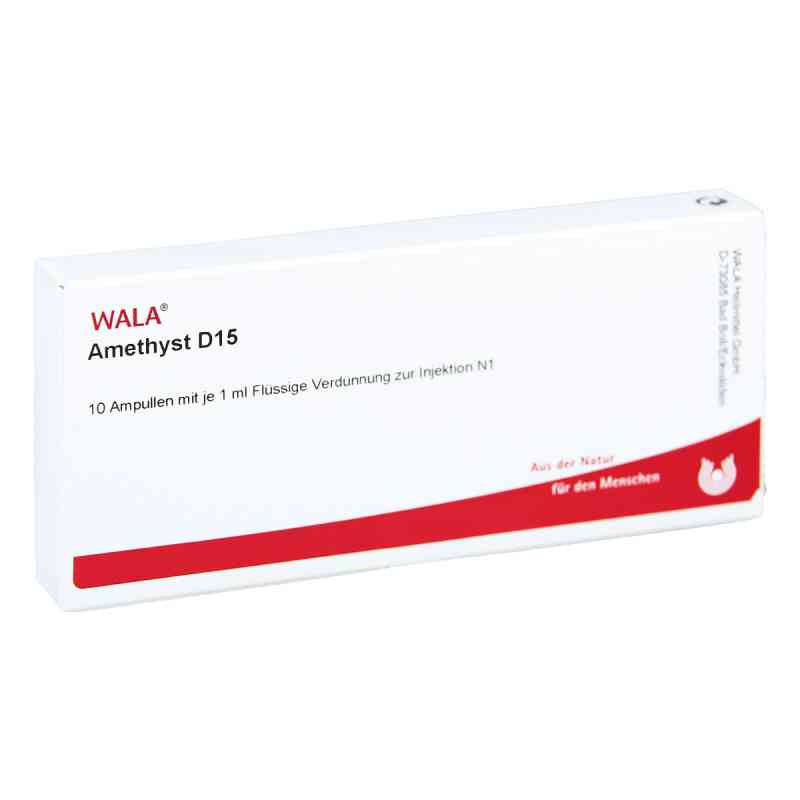 Amethyst D15 Ampullen 10X1 ml von WALA Heilmittel GmbH PZN 02900676