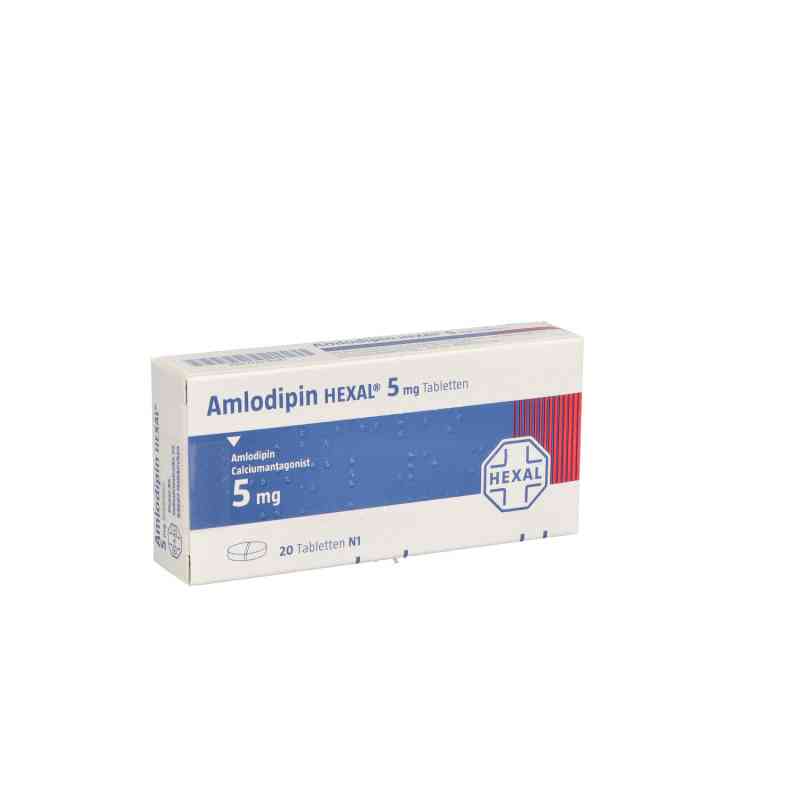 Amlodipin HEXAL 5mg 20 stk von Hexal AG PZN 07018581