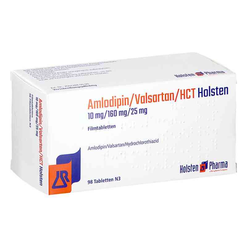 Amlodipin/valsartan/hct Holsten 10/160/25mg Fta 98 stk von Holsten Pharma GmbH PZN 17887935