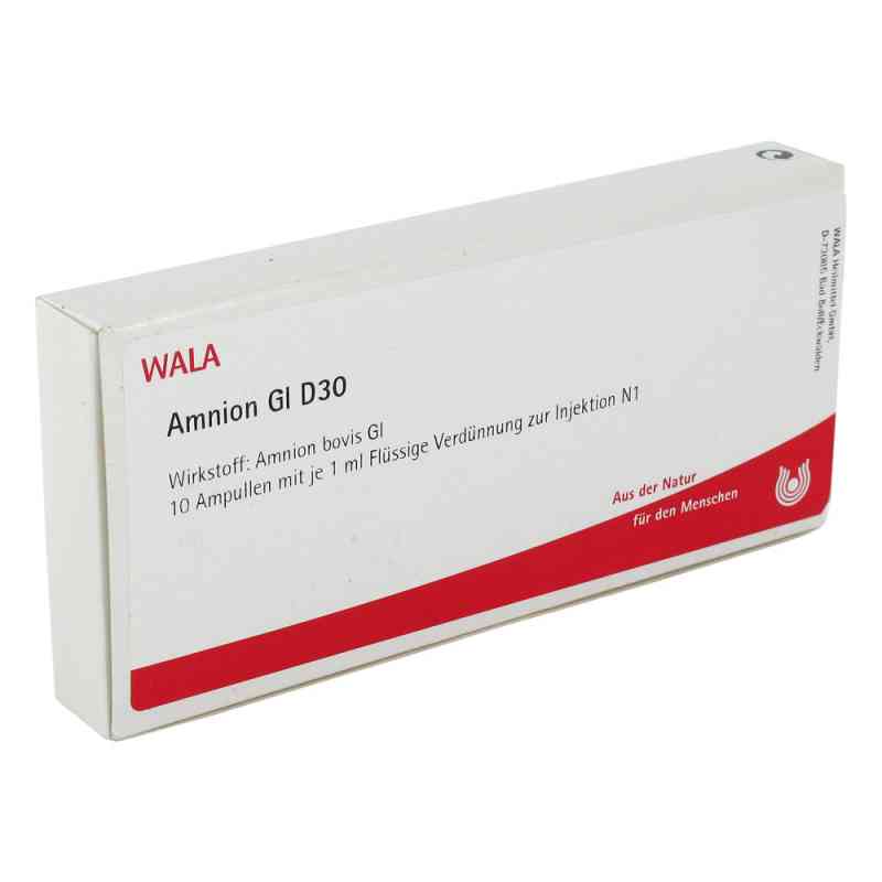 Amnion Gl D30 Ampullen 10X1 ml von WALA Heilmittel GmbH PZN 02831432