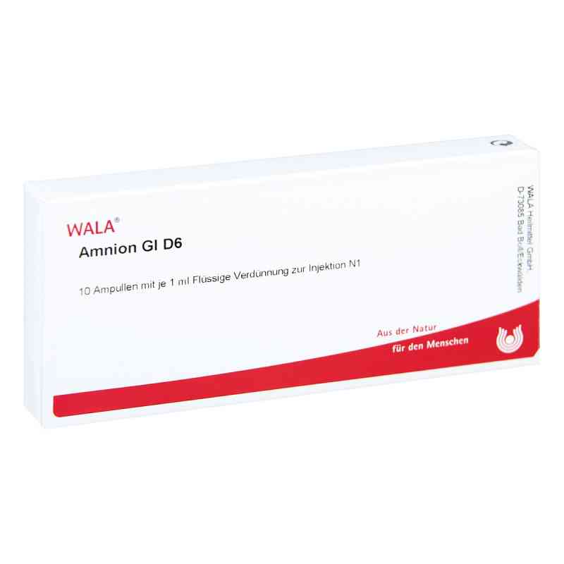 Amnion Gl D6 Ampullen 10X1 ml von WALA Heilmittel GmbH PZN 03359204