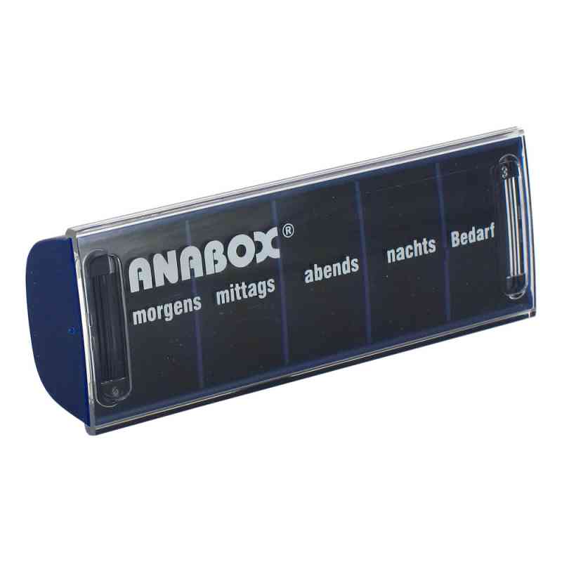 Anabox Tagesbox blau 1 stk von WEPA Apothekenbedarf GmbH & Co K PZN 03029760