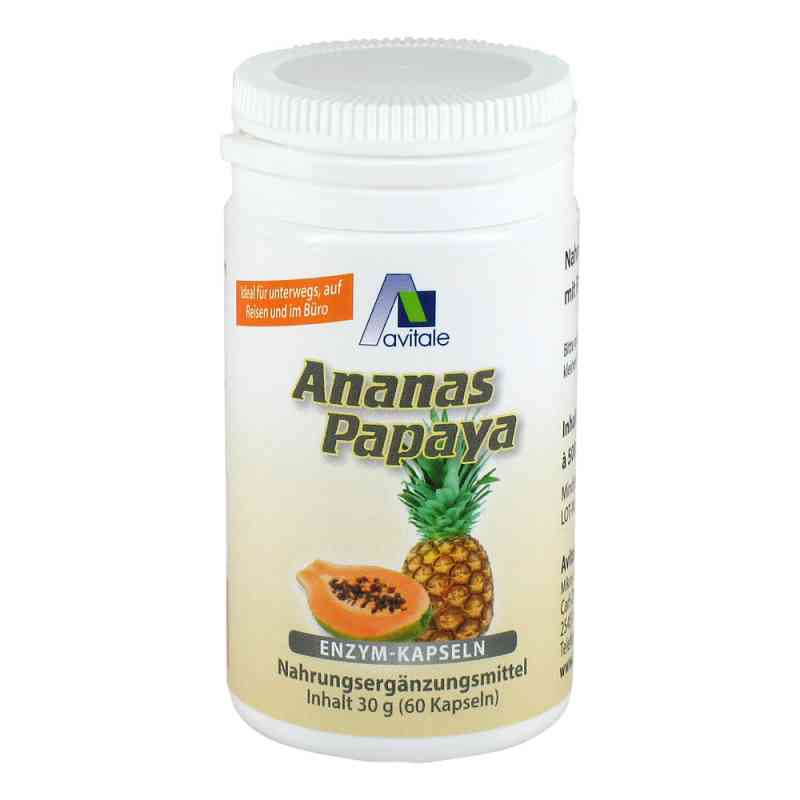 Ananas Papaya Kapseln 60 stk von Avitale GmbH PZN 04116461
