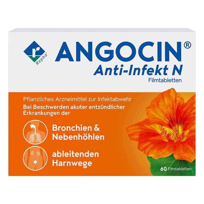 Angocin Anti-infekt N Filmtabletten 60 stk von REPHA GmbH Biologische Arzneimittel PZN 20113516