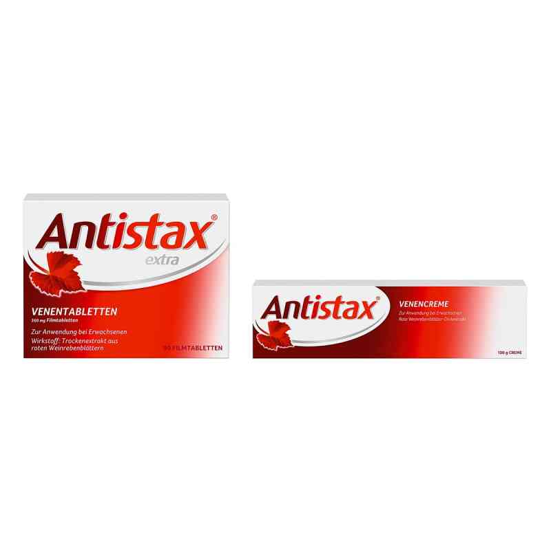 Antistax extra Venentabletten + Venencreme 1 Set von STADA Consumer Health Deutschland GmbH PZN 08105650