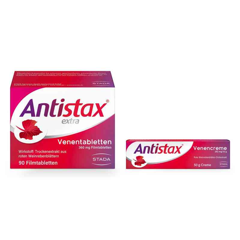 Antistax extra Venentabletten + Venencreme 1 Set von  PZN 08107786