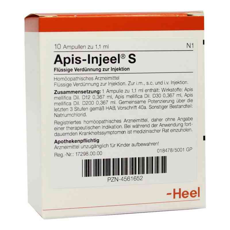 Apis Injeel S Ampullen 10 stk von Biologische Heilmittel Heel GmbH PZN 04561652