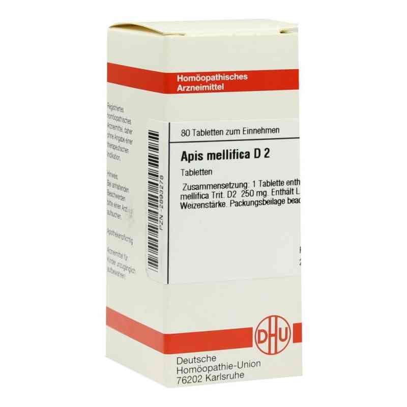 Apis Mellifica D2 Tabletten 80 stk von DHU-Arzneimittel GmbH & Co. KG PZN 02893278