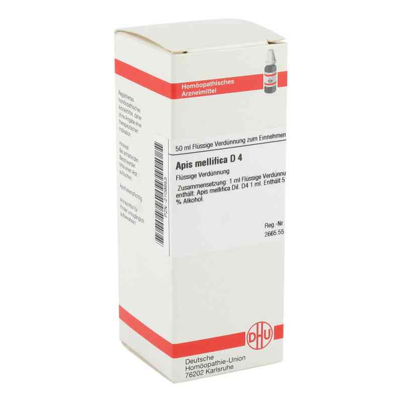 Apis Mellifica D4 Dilution 50 ml von DHU-Arzneimittel GmbH & Co. KG PZN 02109853