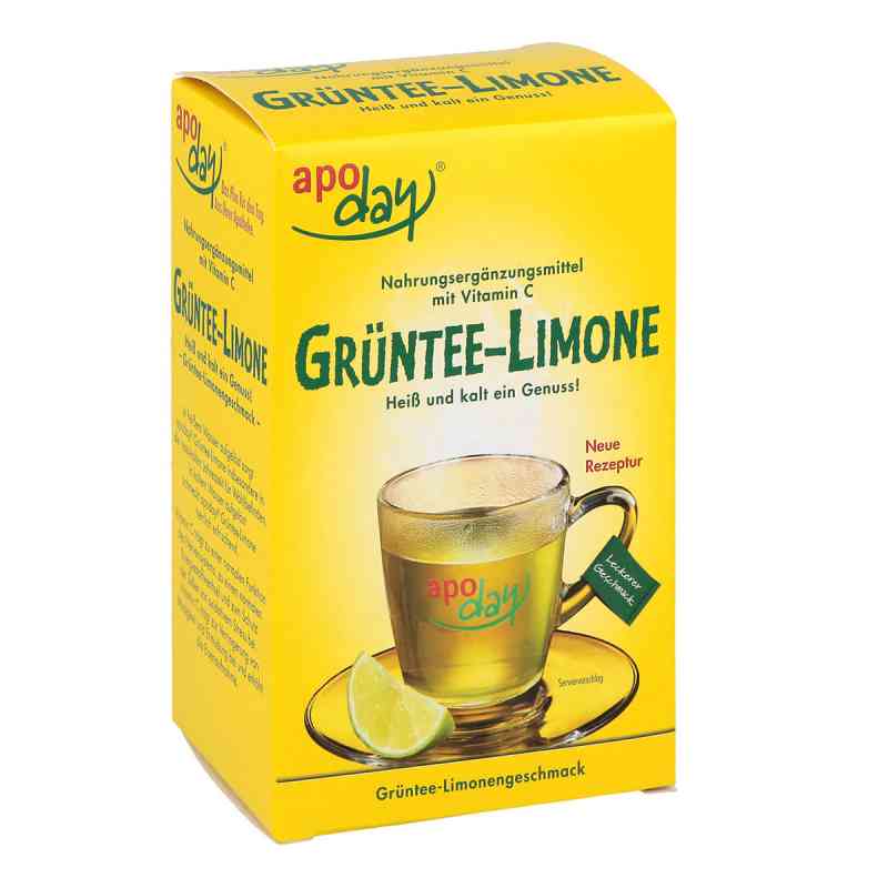 Apoday Limone Vitamin C+grüntee-extrakt Pulver 10X10 g von WEPA Apothekenbedarf GmbH & Co KG PZN 04833116