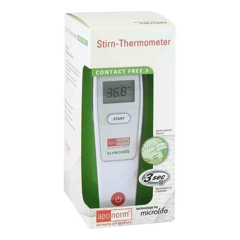 Aponorm Fieberthermometer Stirn Contact-free 3 1 stk von WEPA Apothekenbedarf GmbH & Co KG PZN 10545835