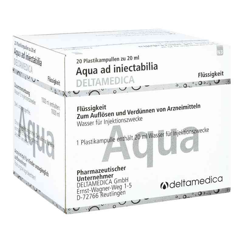 Aqua Ad Iniectabilia Plastik 20X20 ml von DELTAMEDICA GmbH PZN 06340493