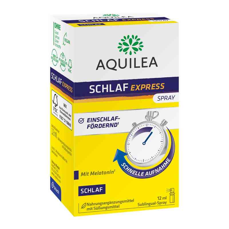 Aquilea Schlaf Express Sublingual-spray 12 ml von Uriach Germany GmbH PZN 17573639