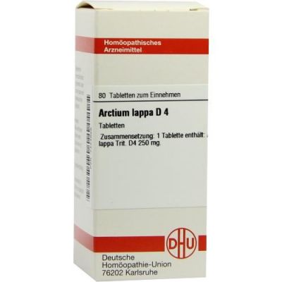 Arctium Lappa D4 Tabletten 80 stk von DHU-Arzneimittel GmbH & Co. KG PZN 07454626