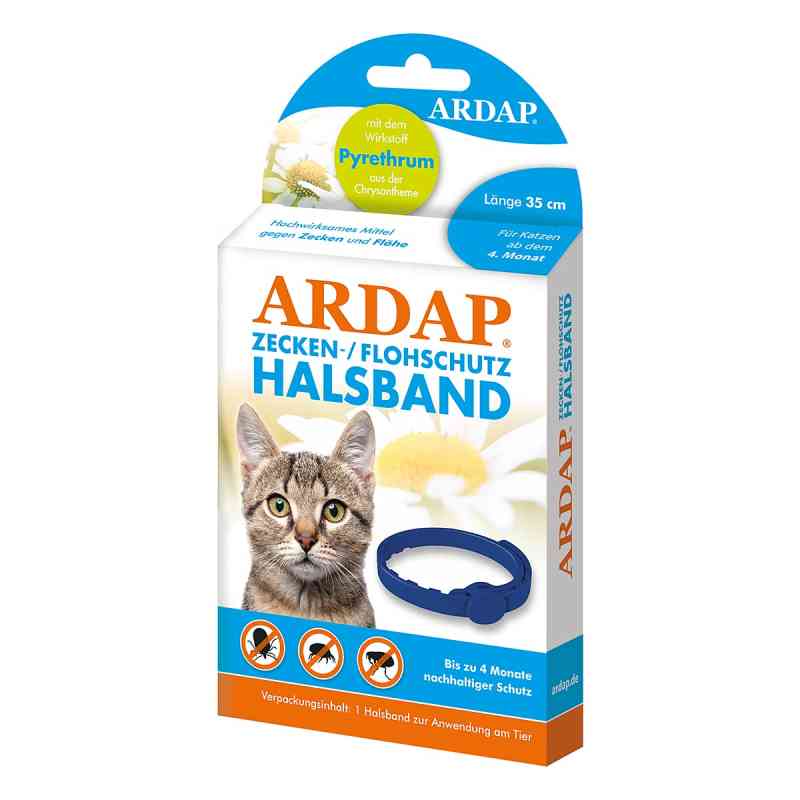 Ardap Zecken-/flohschutzhalsband Katzen ab 4.monat 1 stk von ARDAP CARE GmbH PZN 11566348