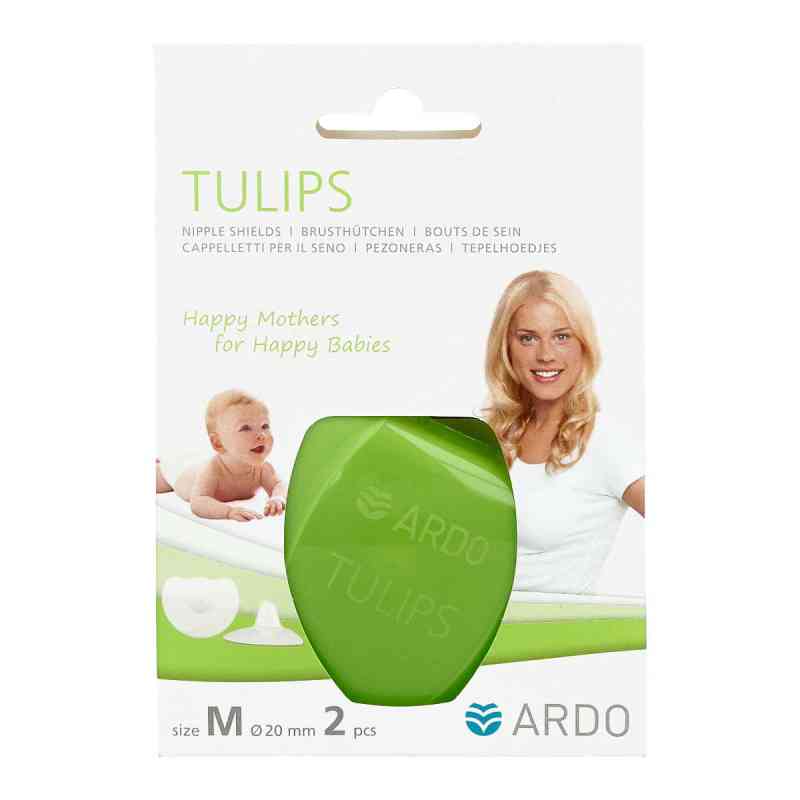 Ardo Tulips Brusthütchen Größe m 2 stk von Ardo medical GmbH PZN 06730082
