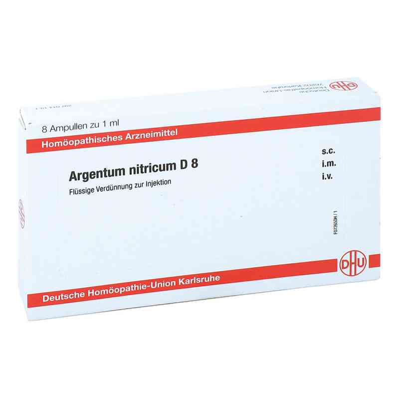 Argentum Nitricum D8 Ampullen 8X1 ml von DHU-Arzneimittel GmbH & Co. KG PZN 11704098