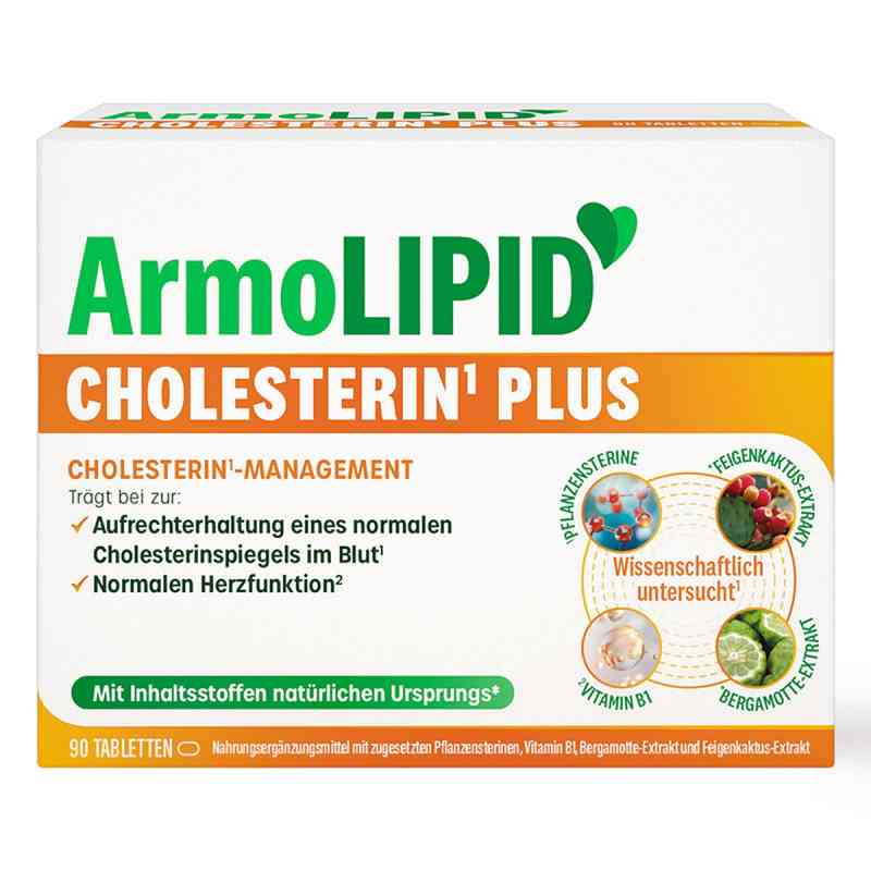 Armolipid Cholesterin Plus Tabletten 90 stk von Cooper Consumer Health Deutschland GmbH PZN 20045217