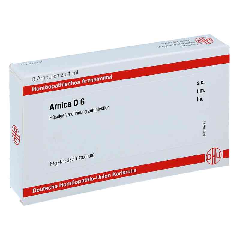 Arnica D6 Ampullen 8X1 ml von DHU-Arzneimittel GmbH & Co. KG PZN 11704187