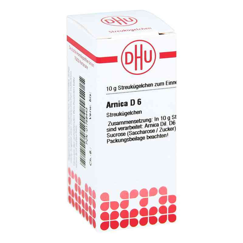Arnica D6 Globuli DHU 10 g von DHU-Arzneimittel GmbH & Co. KG PZN 01758443