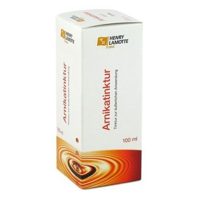 Arnikatinktur 100 ml von HENRY LAMOTTE OILS GMB PZN 08807297