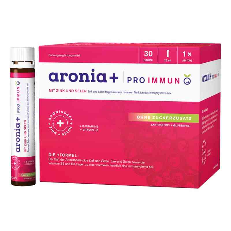Aronia+ Pro Immun Trinkampullen 30X25 ml von URSAPHARM Arzneimittel GmbH PZN 17846617