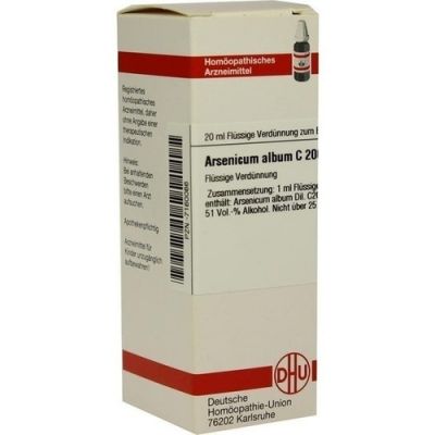 Arsenicum Album C200 Dilution 20 ml von DHU-Arzneimittel GmbH & Co. KG PZN 07160066